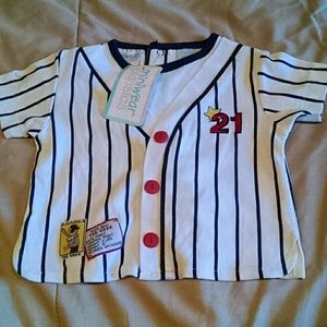 Miniwear Baseball Jersey 3-6mo